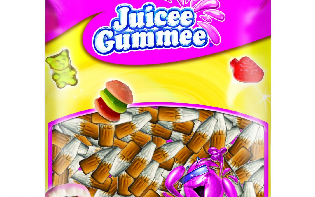 Juicee Gummee Kólás üveg 1 kg