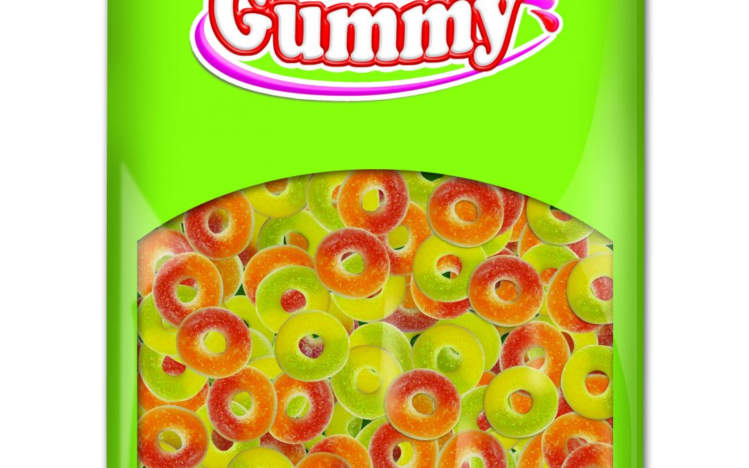 Juicee Gummee Mini karikák 2 kg