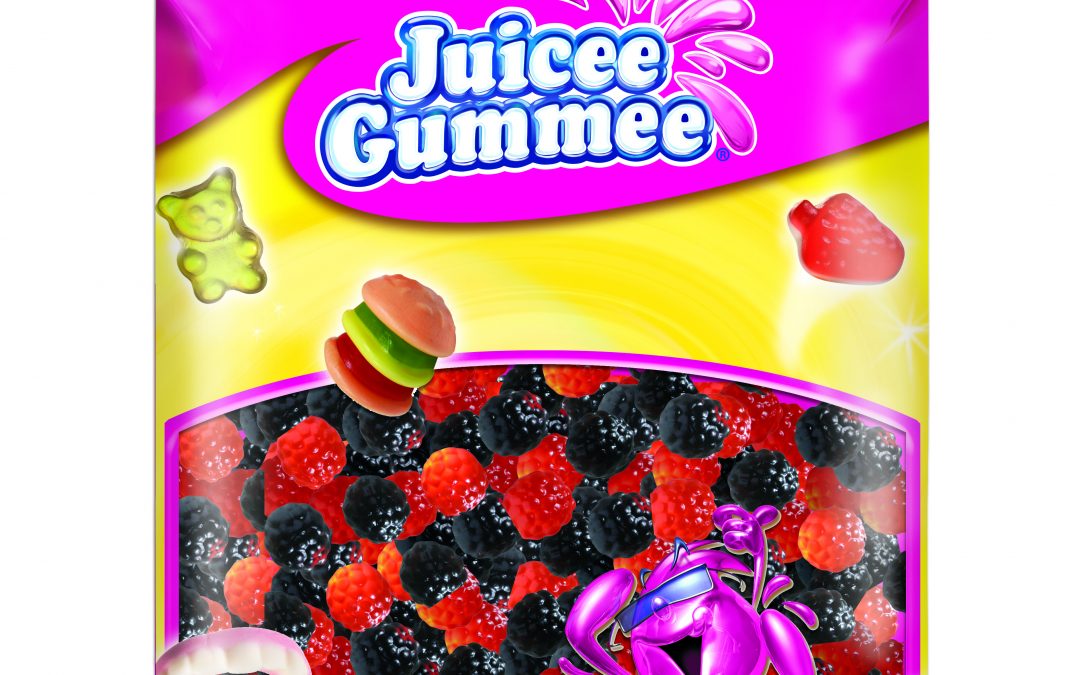 Juicee Gummee Málnás-Szedres 1 kg