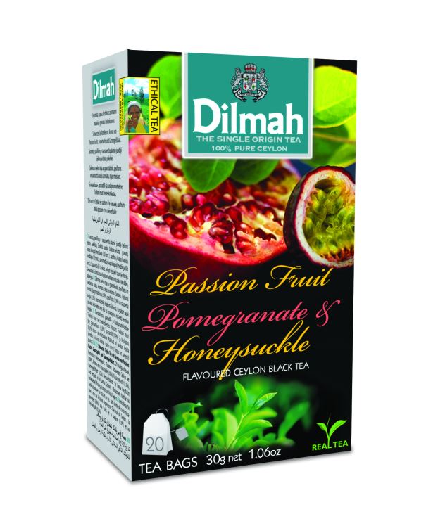 Dilmah Passion & Pomegranate & Honeysuckle aromás fekete tea 20*1,5