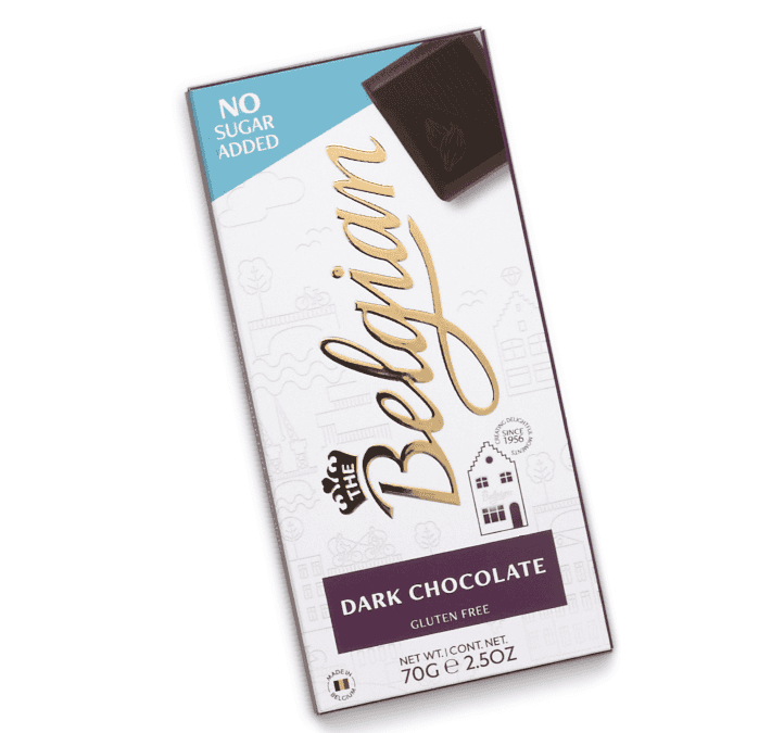 Belgian Dark No Sugar étcsokoládé 70g