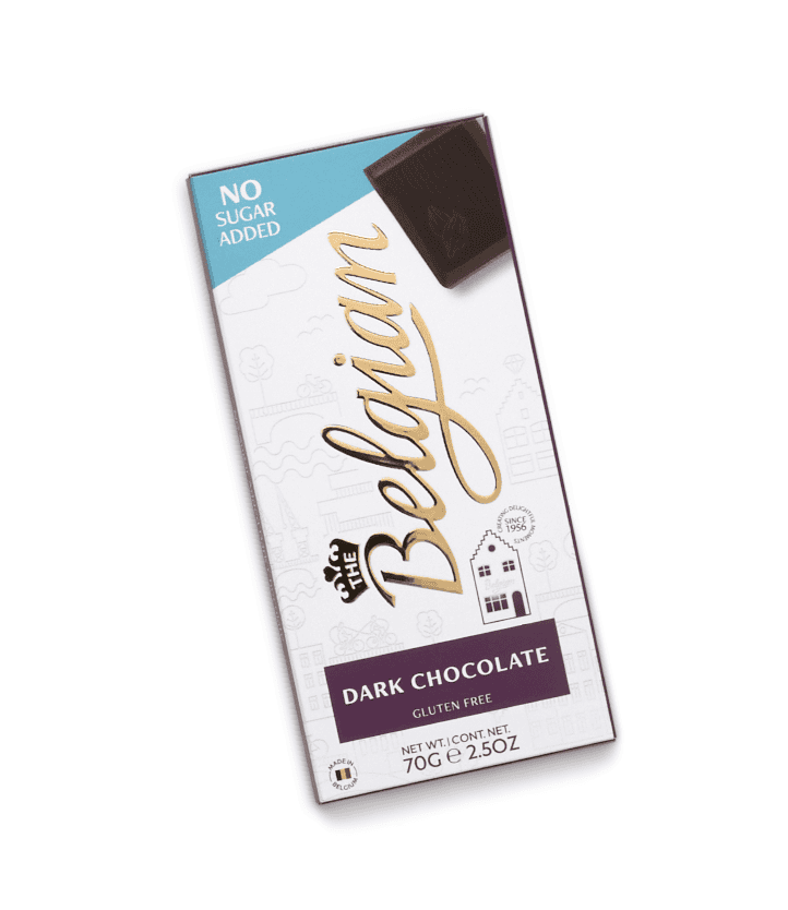 Belgian Dark No Sugar étcsokoládé 70g