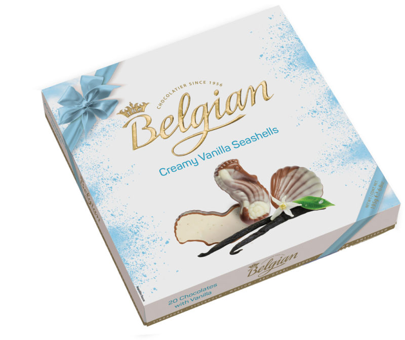 Belgian Seashells Vanilla tengergyümölcse desszert 195g