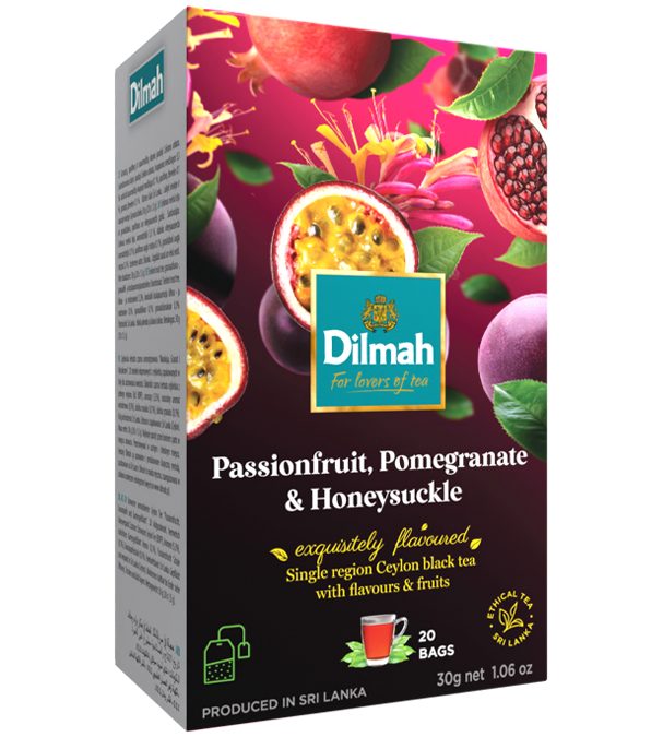 Dilmah Passion & Pomegranate & Honeysuckle aromás fekete tea 20*1,5