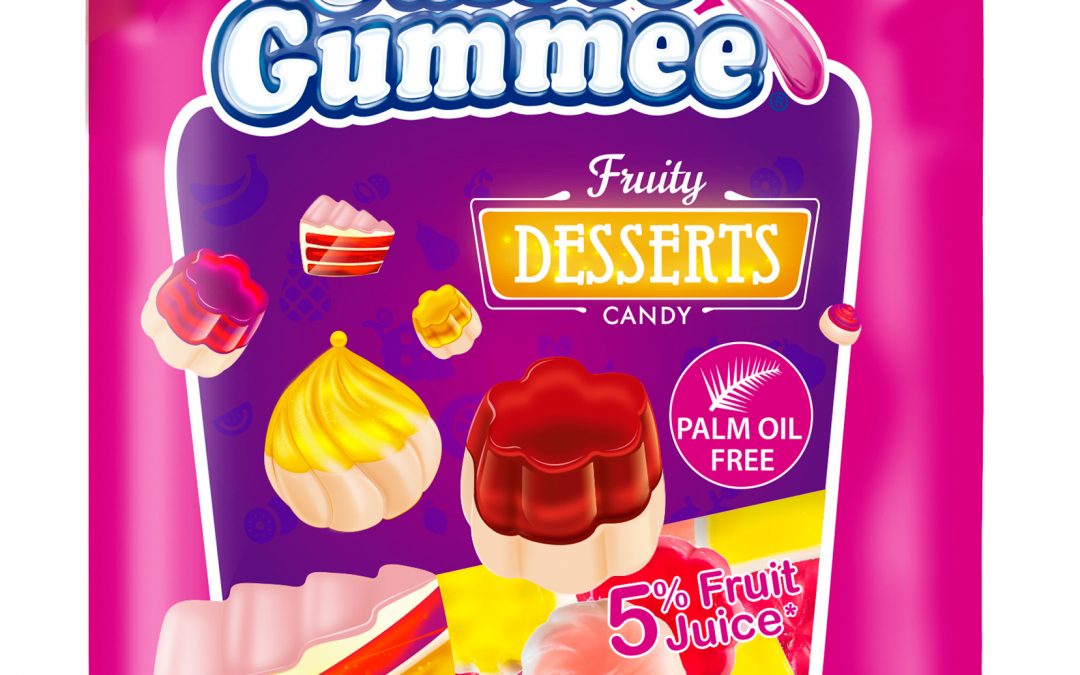 Fruity Desserts gumicukor 80g