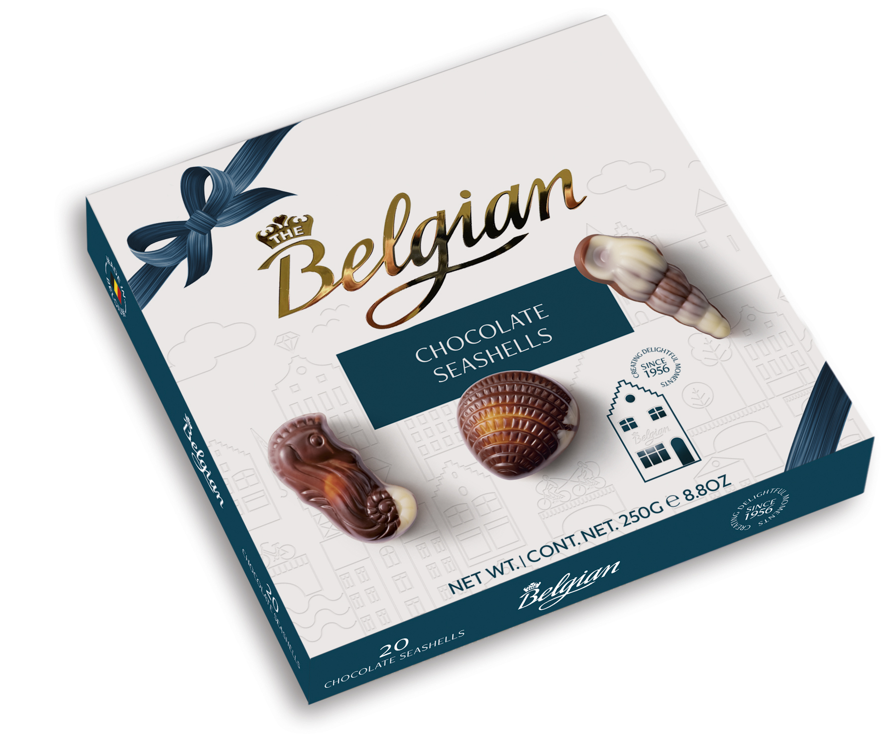 Belgian Seashells tengergyümölcse desszert 250g