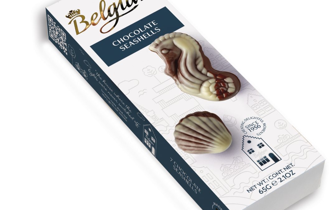 Belgian Seashells tengergyümölcse desszert 65g