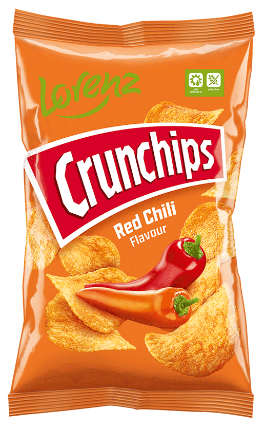 Lorenz Crunchips Red Chili 75g
