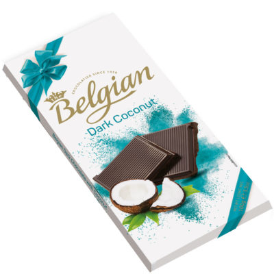 Belgian Dark Coconut étcsokoládé 100g