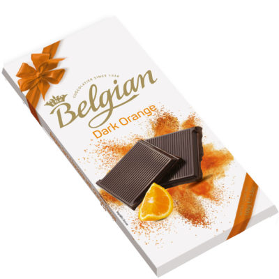 Belgian Dark Orange narancsos étcsokoládé 100g