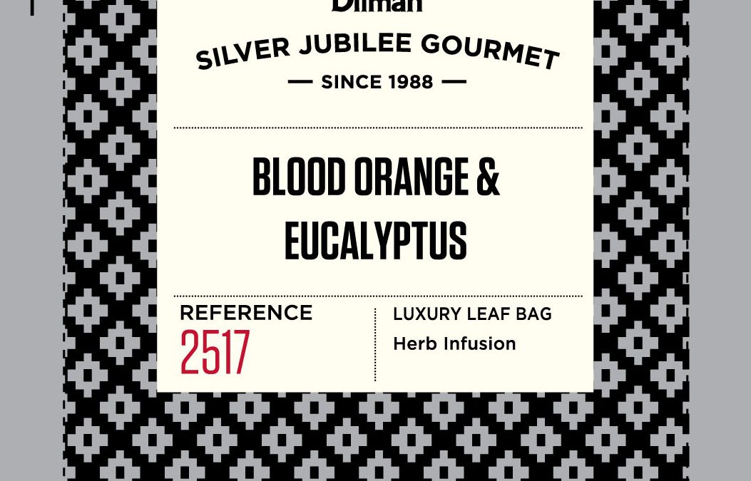 Dilmah Silver Jubilee Gourmet Blood Orange Eucalyptus  40x2g