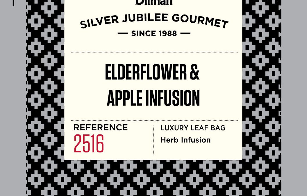 Dilmah Silver Jubilee Gourmet Elderflower Apple Infusion 40x2g