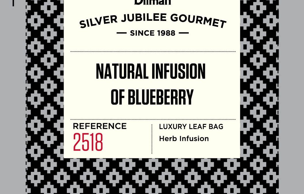 Dilmah Silver Jubilee Gourmet Natural Infusion of Blueberry 40x2g
