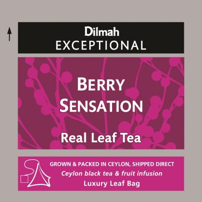 Berry Sensation fekete tea valódi gyümölccsel 50x2g