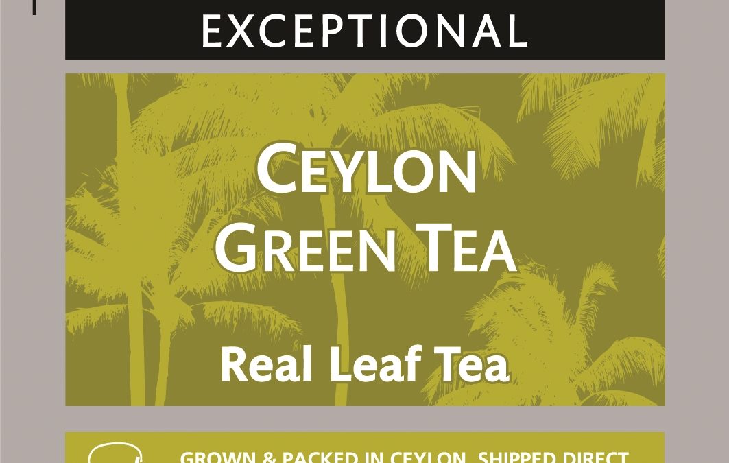 Ceylon Green Tea zöld tea 50x2g