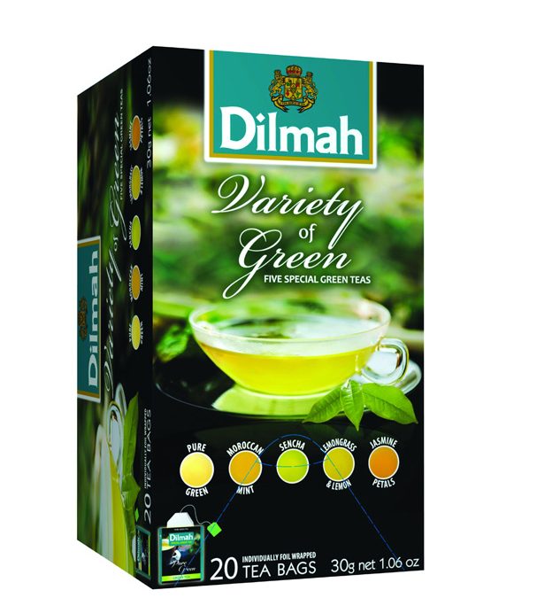 Variety Pack Green Teas vegyes zöld tea 20×1,5g