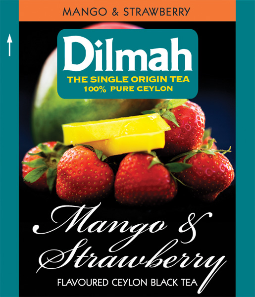 Mango&Strawberry mangós-epres fekete tea