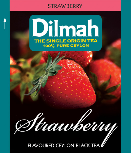Strawberry epres fekete tea