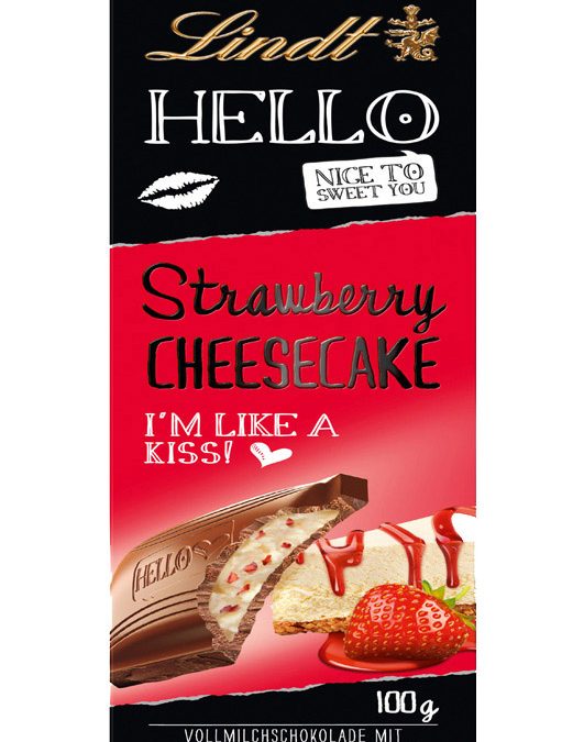 Hello Strawberry Cheesecake 100g