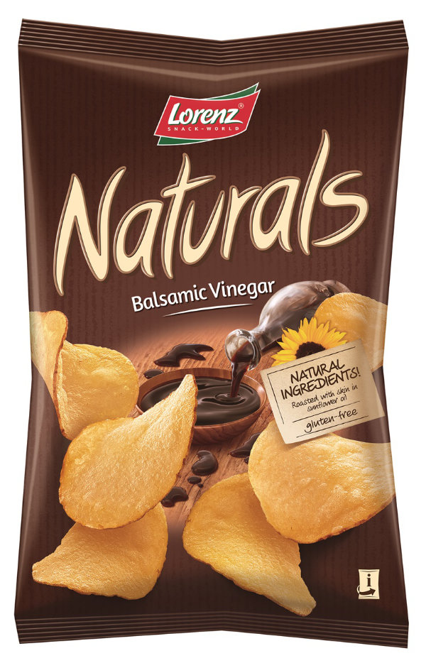 Lorenz Naturals Balsamic Vinegar balzsamecetes chips 100g