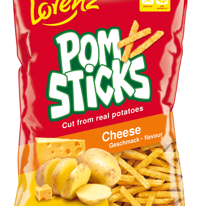 Lorenz Pomsticks Cheese 85g
