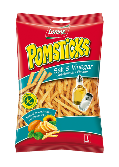 Lorenz Pomsticks Salt & Vinegar 85g