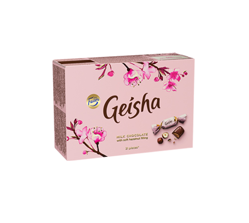 Fazer Geisha Milk mogyorókrémmel töltött desszert 150g