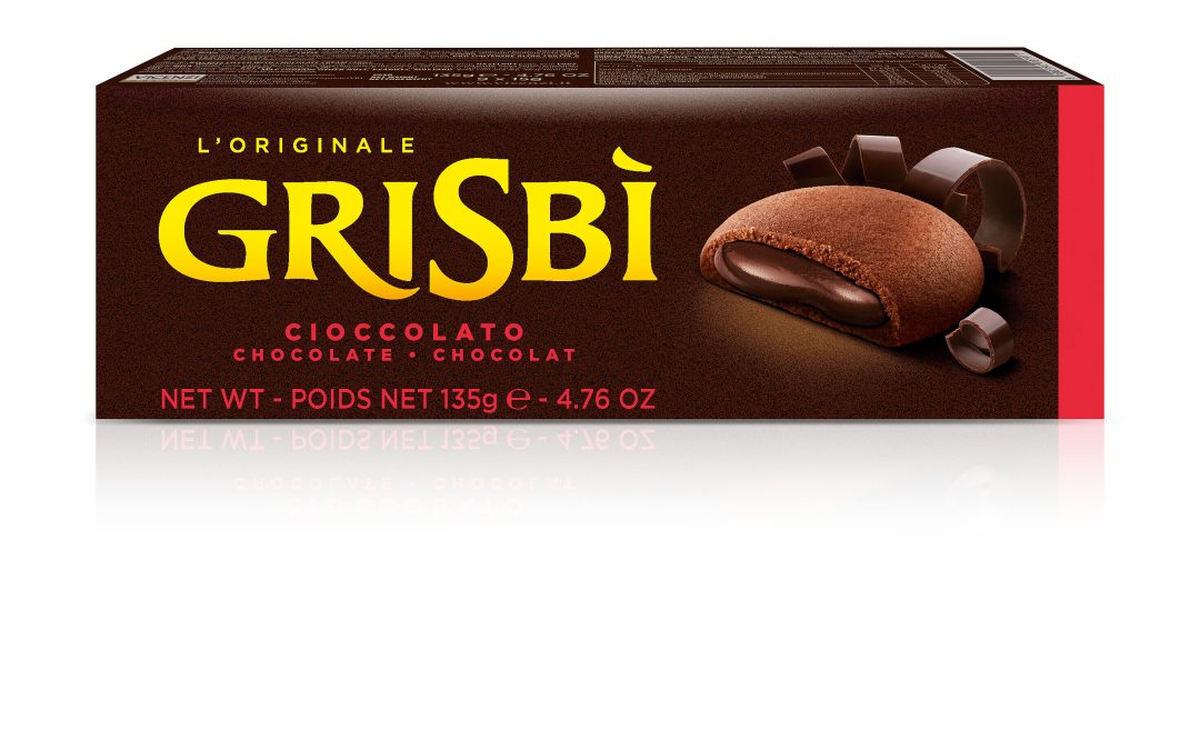 Grisbi Double Chocolate töltött keksz 135g