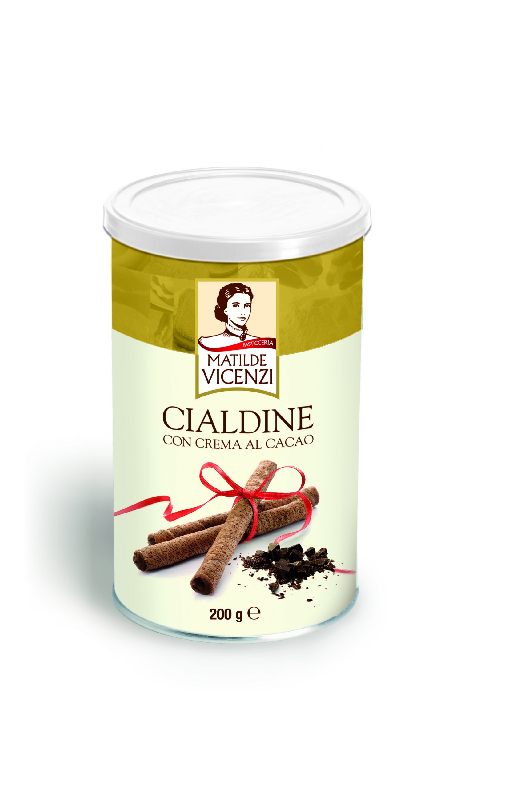 Vicenzi Cialdine Cacao fémdoboz 200g
