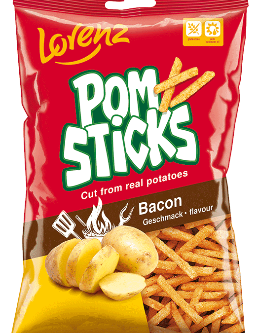 Lorenz Pomsticks Bacon 85g