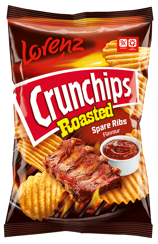 Lorenz Crunchips Roasted Spare Ribs 120g