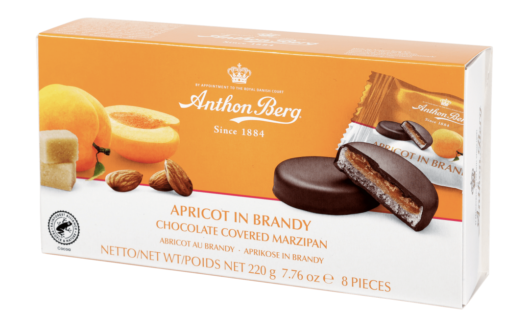 Anthon Berg Apricot in Brandy 220g