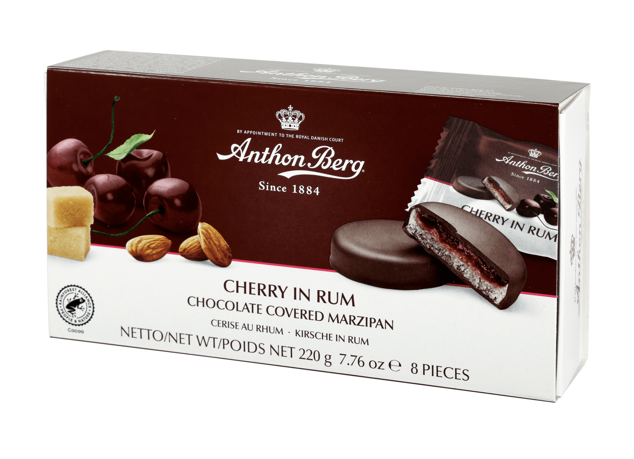 Anthon Berg Cherry in Rum 220g