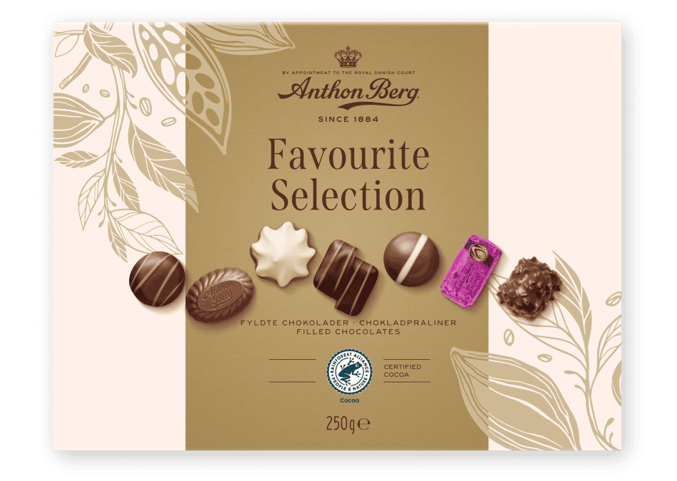 Anthon Berg Favourite Selection vegyesdesszert 250g