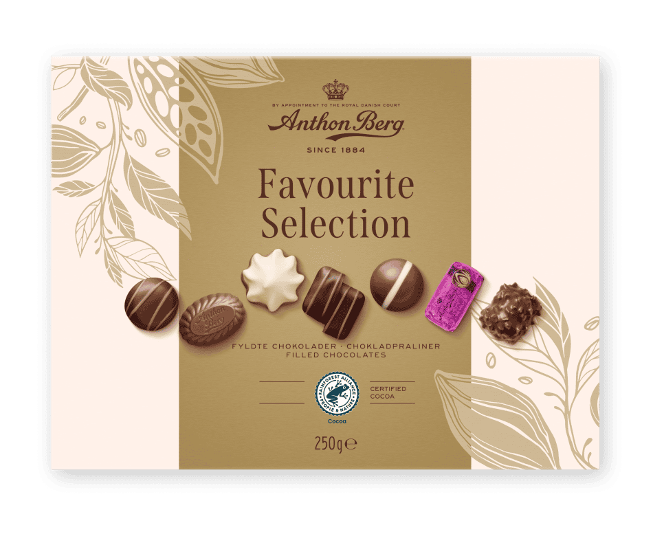 Anthon Berg Favourite Selection vegyesdesszert 250g
