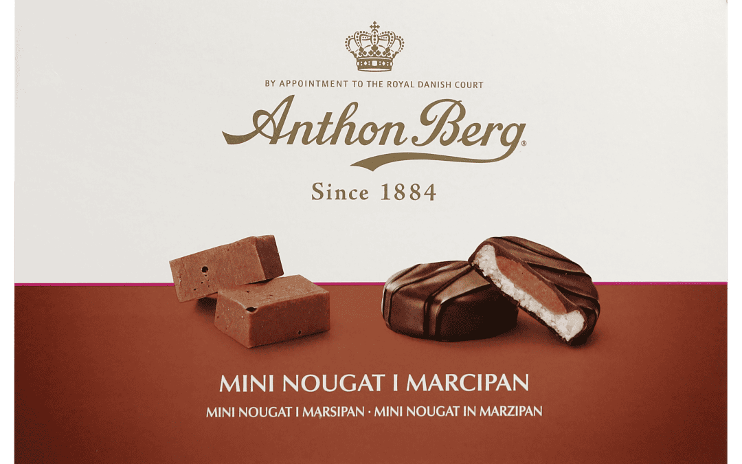 Anthon Berg Mini Nougat in Marcipan 105g
