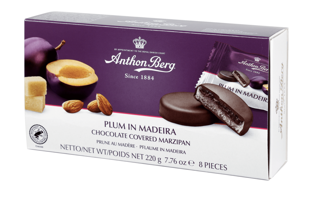 Anthon Berg Plum in Madeira 220g