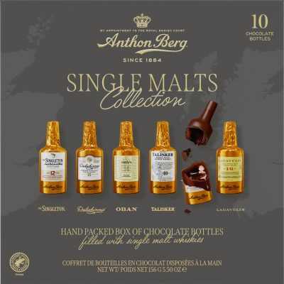 Anthon Berg Single Malts Scotch Collection 10 pcs 156g