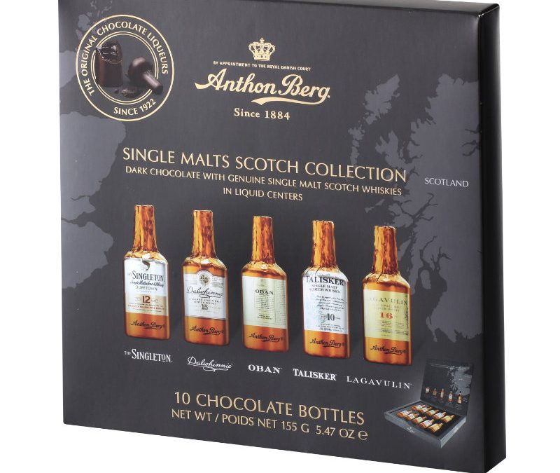 Anthon Berg Single Malts Scotch Collection 155g