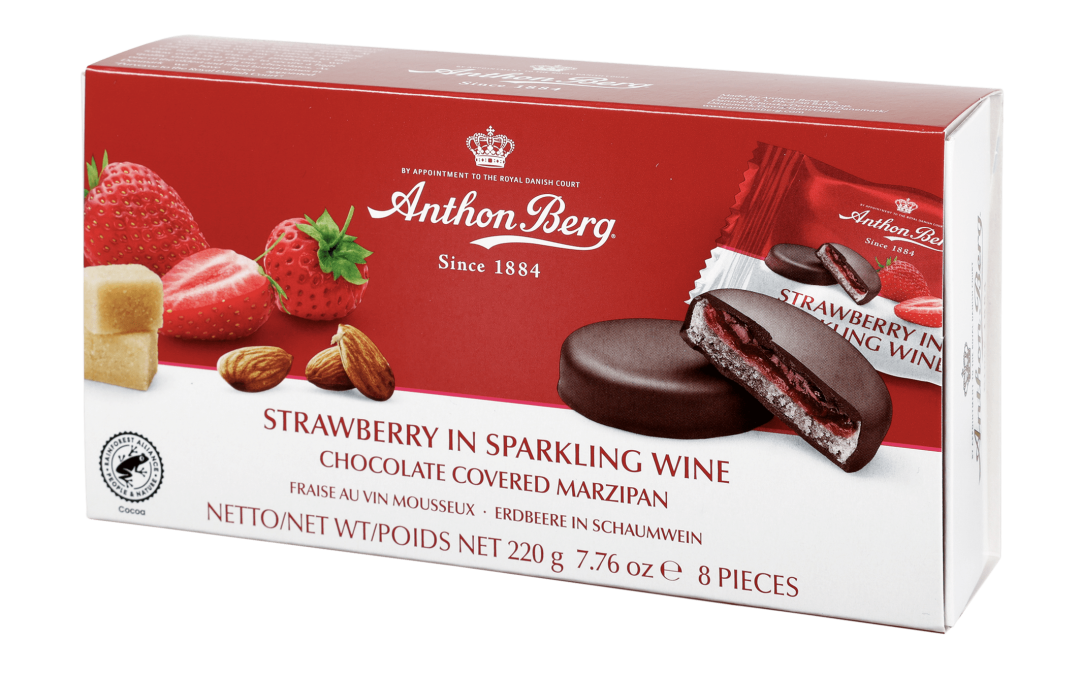 Anthon Berg Strawberry in Champagne 220g