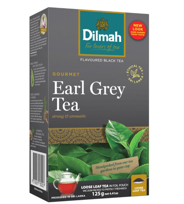 Dilmah Earl Grey Leaf Tea 125g x 12