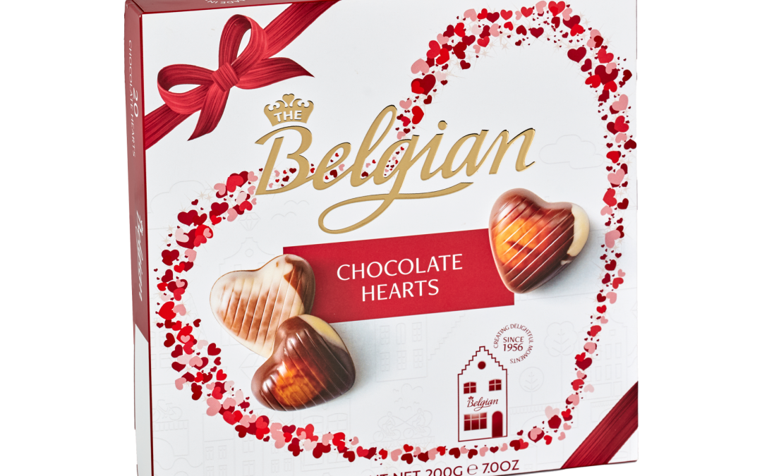 Belgian Hearts Love szívdesszert 200g