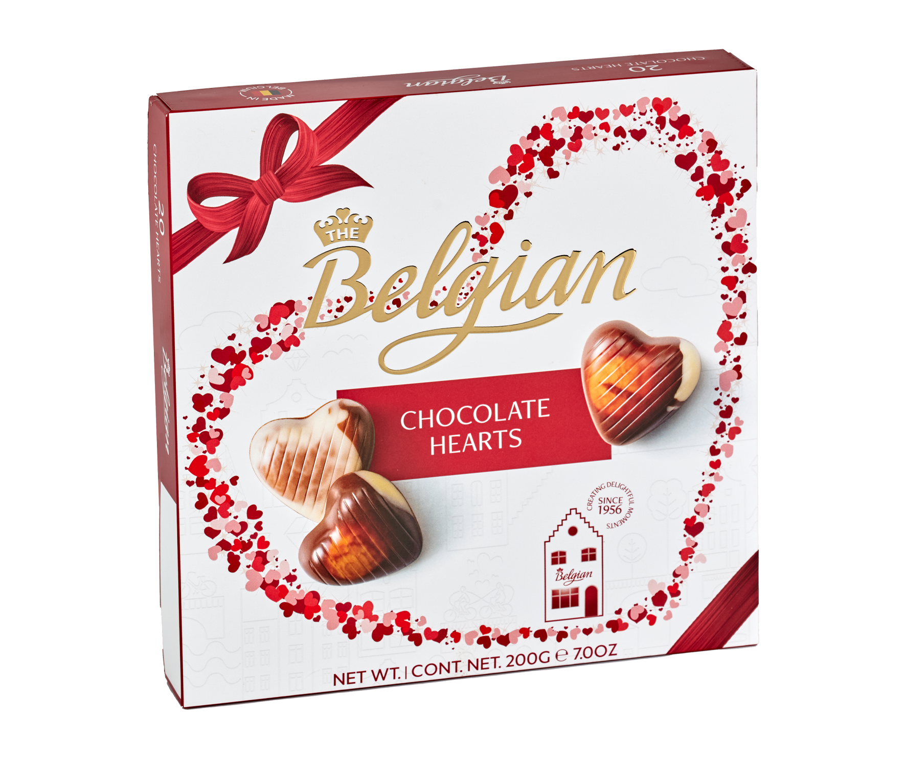 Belgian Hearts Love szívdesszert 200g
