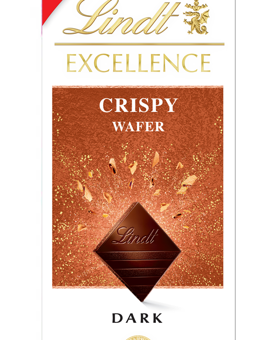 Lindt Excellence Crispy Wafer étcsokoládé 100g