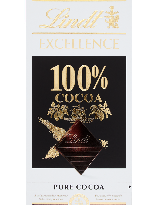 Lindt Excellence 100% Cocoa étcsokoládé 50g