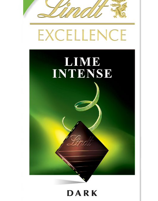 Lindt Excellence Lime étcsokoládé 100g