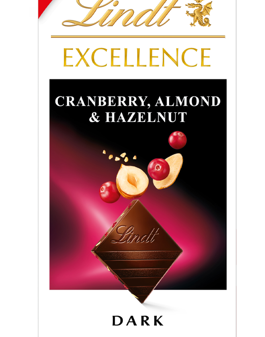 Excellence Cranberry vörösáfonyás étcsokoládé 100g