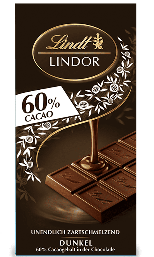 Lindor 60% Cacao étcsokoládé 100g