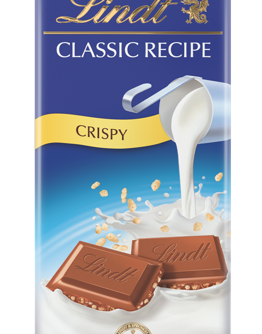 Lindt Classic Milk Crispy tejcsokoládé 100g