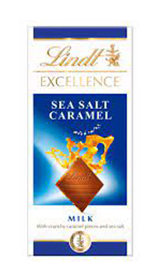 Lindt Excellence Milk Caramel Sea Salt 100g